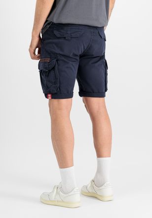 Alpha Industries Shorts ALPHA INDUSTRIES Crew Short, Herren, Gr. 29, Normalgr&ouml;ssen, blau (rep.blau), Obermaterial: 98% Baumwolle, 2% Elastan; Futter: 100% Baumwolle, H