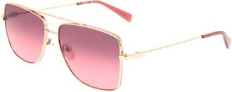 Liu Jo Lj 165S Zonnebril - Dames - Zonnebrillen - Roze - 59 MM - Accessoires