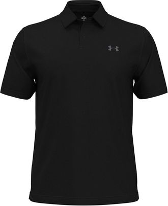 Under Armour Mens T2G Polo, Color Black/Pitch Gray (001), Size: XXX-Large