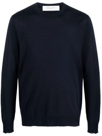 Golden Goose Golden Ms Regular Knit Crew Neck Light Wool Merino