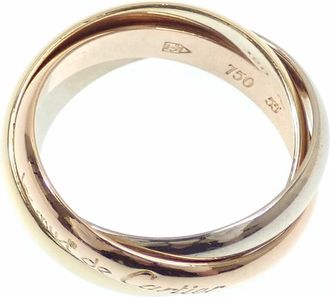 Cartier Yellow Gold (18K) Pink Gold (18K) White Gold (18K) Band Ring (Pre-Owned)