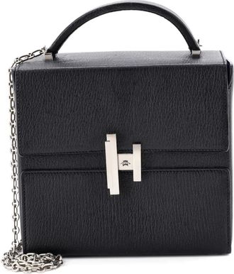 Herm&egrave;s Borsa a tracolla Verso Chevre Mysore - Nero