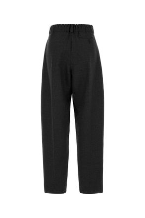 Givenchy Bw516z14fu 067 Greymix Exterior: Wool Pantaloni Trousers