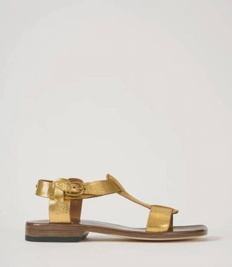 Calleen Cordero Womens Taylor Sandal In Gold