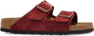 Birkenstock Arizona sandals - women - Suede/Rubber/Leather - 41 Narrow - Red