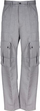 Nine In The Morning Mgn02 S69 Rechte Broek - Heren - Broeken - Grijs - Maat: S Leer