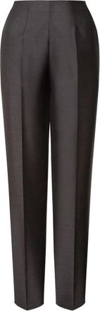 Alberta Ferretti Tailored Straight-Leg Pants with Minimalist Design