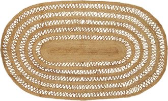 vidaXL Alfombra De &Aacute;rea Natural 152 X 245 Cm Yute Vidaxl