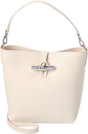 Longchamp Le Roseau Leather Bucket