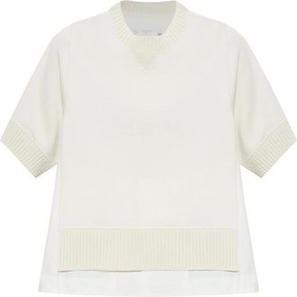 sacai Mujer, Jerseys, Beige, Talla: M