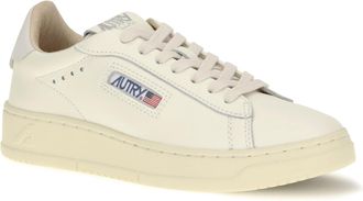Autry Womens Dallas Low Leather Sneakers Msh-Msh Msh/msh