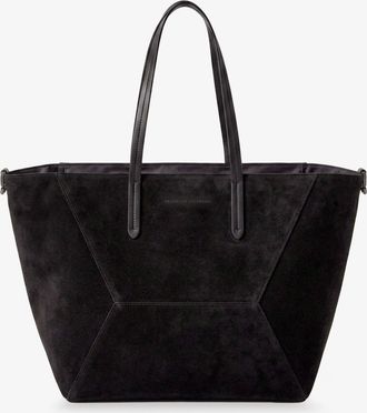 Brunello Cucinelli Borsa a spalla BC Duo in suede con logo inciso - BRUNELLO CUCINELLI - gender_Woman