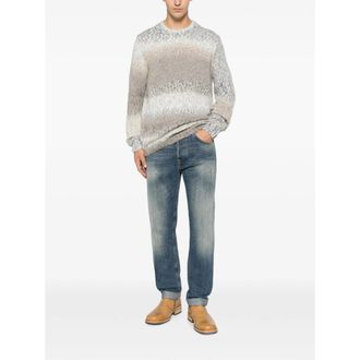 Dondup Chunky Knit Gradient Sweater - Gray