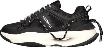 Dirk Bikkembergs Sneakers Zwart - Heren - Sneakers - Zwart - 42 EU - Leer - Schoenen