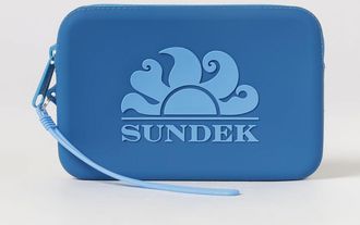 Sundek Pochette a mano da bambino in gomma con logo e manico da polso