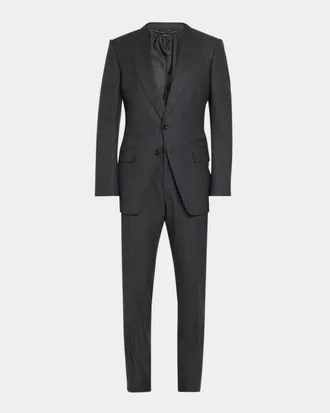 Tom Ford Men & apos;s Plaid Wool Two-Piece Suit