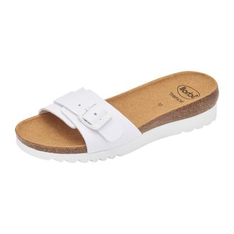 Dr. Scholls Scholl Ginni, Womens Sandal, White, 40 EU, White, 8 UK