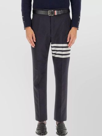 Thom Browne trousers with striped detail and pockets