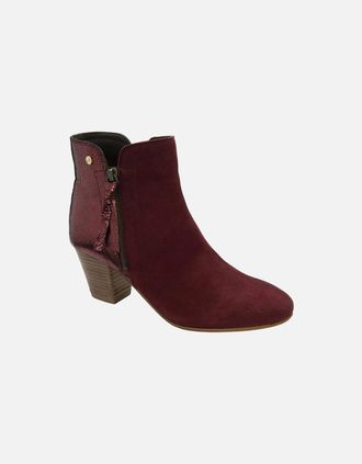 Ravel Womens Tay Womens Ankle Boots - Red - Size: 7