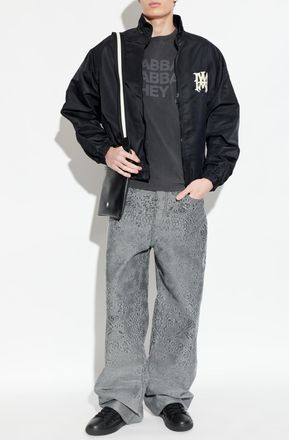 A.P.C. T-shirt With Print, Mens, Grey