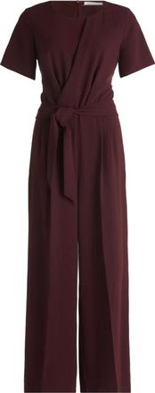 Betty & Co Jumpsuits & Playsuits, Dames, Paars, S, Leer, Jumpsuit met ceintuur