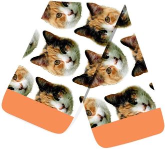 Bang Tidy Clothing Cat Scarves - Printed Scarf Gifts for Calico Cats Lovers