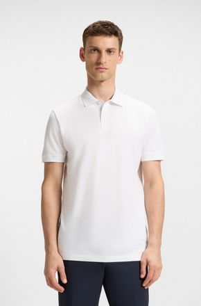 Boss Green by Hugo Boss Poloshirt BOSS GREEN Pio, Herren, Gr. XXL, weiss (wei&szlig;), Jersey, Obermaterial: 100% Baumwolle, unifarben, regular fit normal, hoch geschlossener Aussc