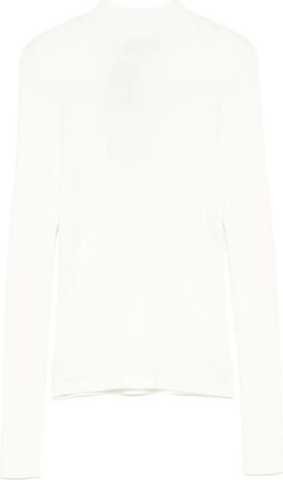 Twin-Set Top a coste - Bianco