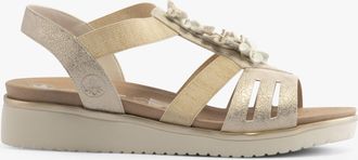 Rieker V3788-60 Womens Sandals Beige - Size UK 7.5