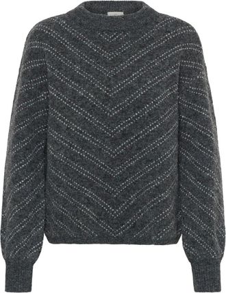 Kaffe Maglieria - - Knitwear - Donna - Grigio - M