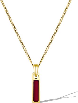 Vincero Mens Birthstone Pendant Necklace in Gold - January at Nordstrom