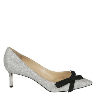 Jimmy Choo London Romy 60 Glitter Pumps, Brand Size 35.5 ( US Size 5.5 )