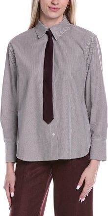 Kenneth Cole Stripe Poplin Shirt