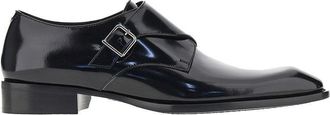 Saint Laurent Patent-leather monk-strap loafers Man 39