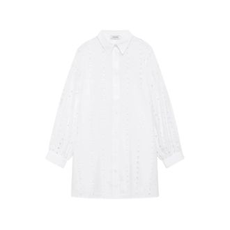 Anine Bing Shirt Dresses, female, White, Size: M Shirt Dress