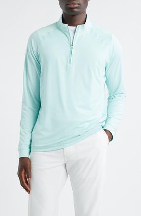 Johnnie-O Freeborne PREP-FORMANCE Quarter Zip Pullover in Sardinia at Nordstrom, Size Xx-Large
