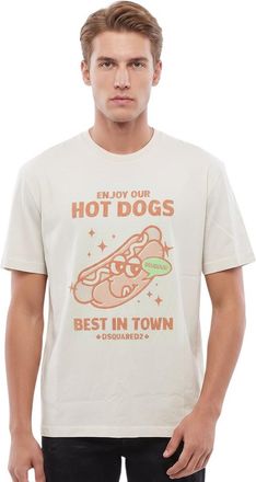 Dsquared2 White Crew Neck T-Shirt