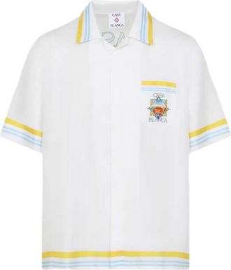 Casablanca Overhemd met Casablanca-print