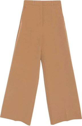 Ermanno Scervino Wijde broek - Dames - Wijde Broeken - Beige - 2XS - Broeken