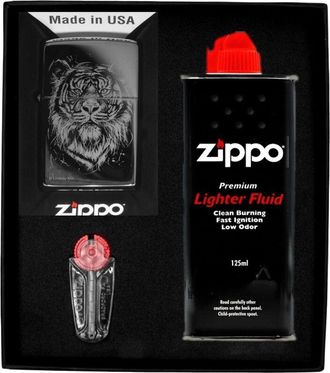 OEM Encendedor Zippo Lindsay Kivi Set De Regalo N.&deg; 1
