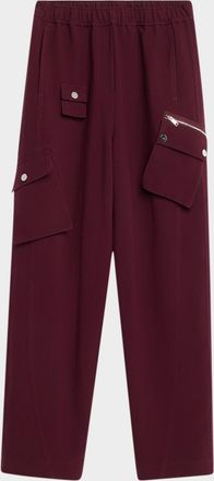 Ganni Twill Cargo Pants