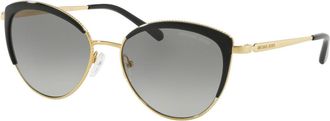Michael Kors MK1046 KEY BISCAYNE 110011 Womens Sunglasses Black Size 56