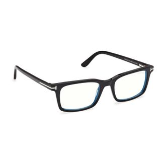 Tom Ford Glasses, male, Black, Size: 53 MM Clip Eyeglasses