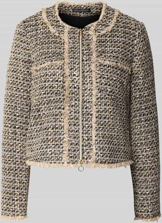 Betty Barclay Regular Fit Blazer in Rattan-Optik Modell NOI in Black, Größe 36