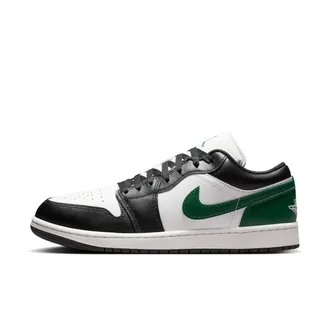 Nike Jordan Mens Air Jordan 1 Low Shoes in Black | 553558-047