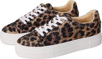 Blue by Betsey Johnson Sidny Womens Shoes Nu Leopard : 5.5 M, Textile