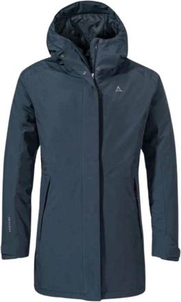 Sch&ouml;ffel Parka Style Froda WMS - Dames - Mantels - Blauw - Maat: 2XL Zijde