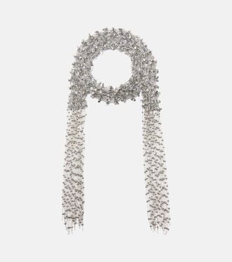 Dries Van Noten Embellished fringed necklace
