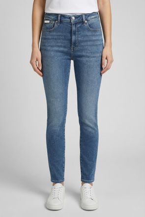 Calvin Klein Jeans High-waist-Jeans CALVIN KLEIN JEANS, Damen, Gr. 25, L&auml;nge 32, vintage avenue, Denim/Jeans, Obermaterial: 80% Baumwolle, 12% Polyester, 6% Elastomultie