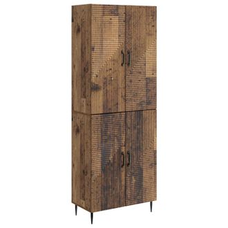 vidaXL Juego De Armarios 2 Uds. Madera De Ingenier&iacute;a Vidaxl